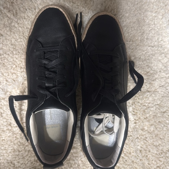 Dolce Vita black Leather Tinley Sneakers size 7.5 - Picture 7 of 7